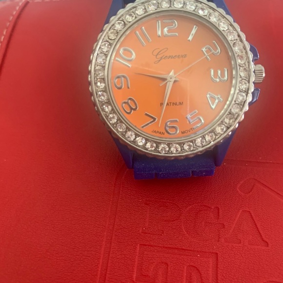 Gator watch. Orange and blue. JUST NEEDS BATTERY! - Picture 2 of 3